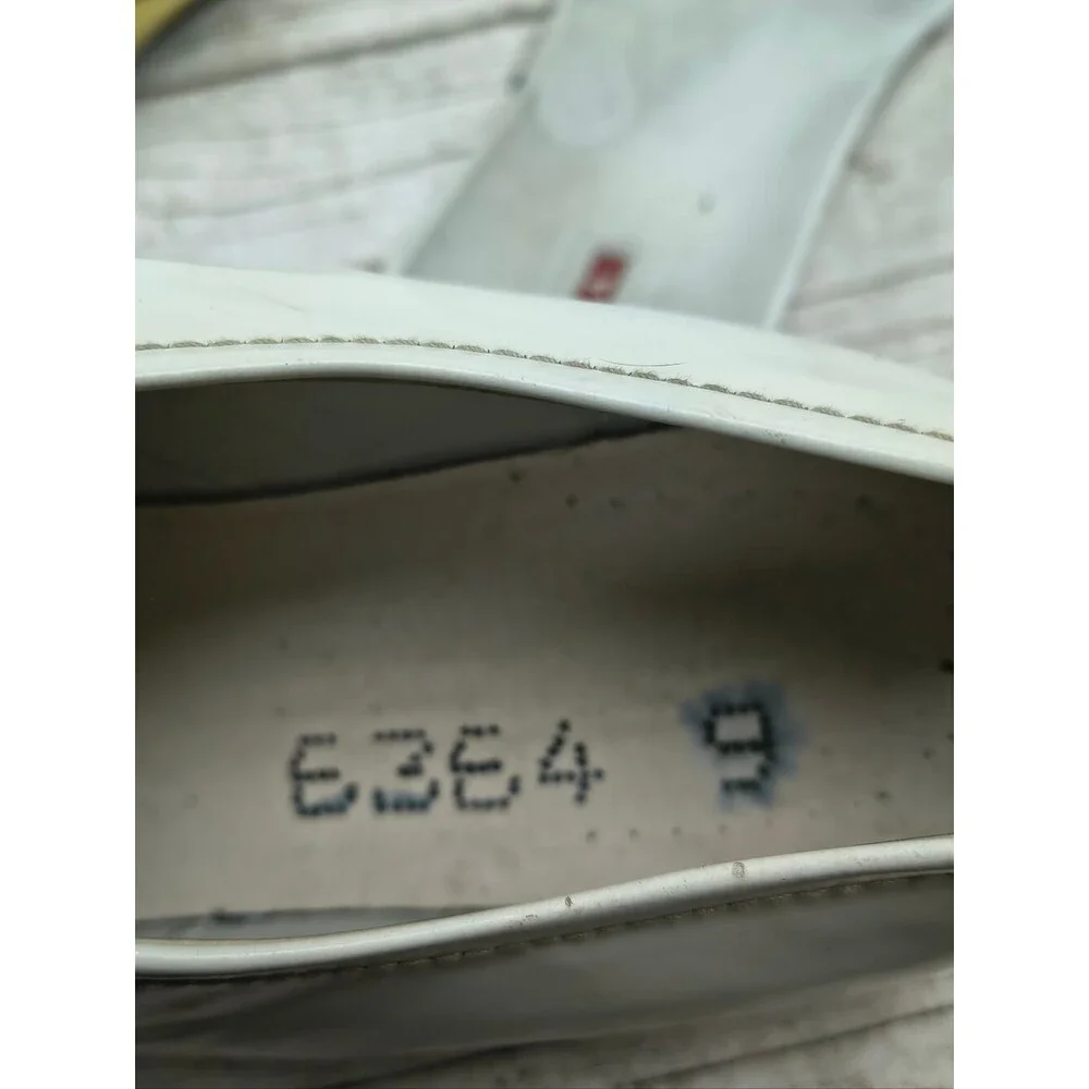 Prada White Leather Lace Up Casual Sneakers Men Size 9